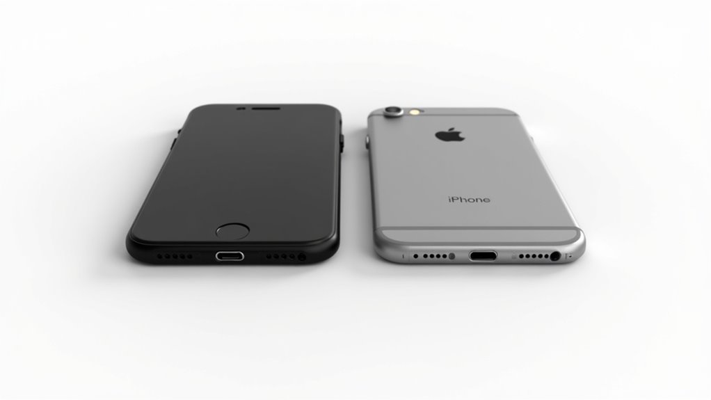 nowoczesne porównanie designu iPhone
